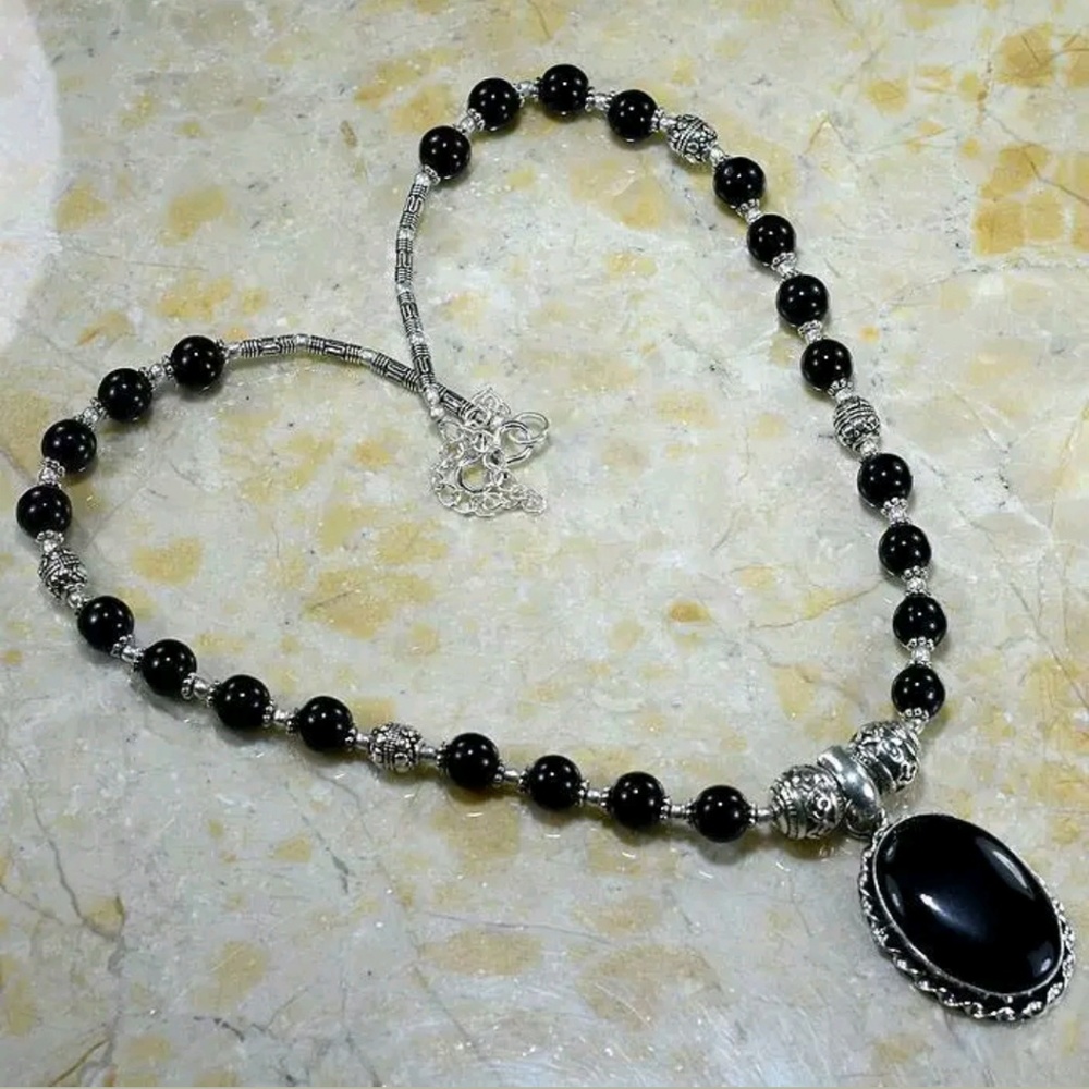 Black Onyx Necklace